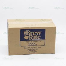 美国 Brew Rite 碗型 圆形咖啡滤纸 商用QUEEN美式滴滤咖啡机滤纸